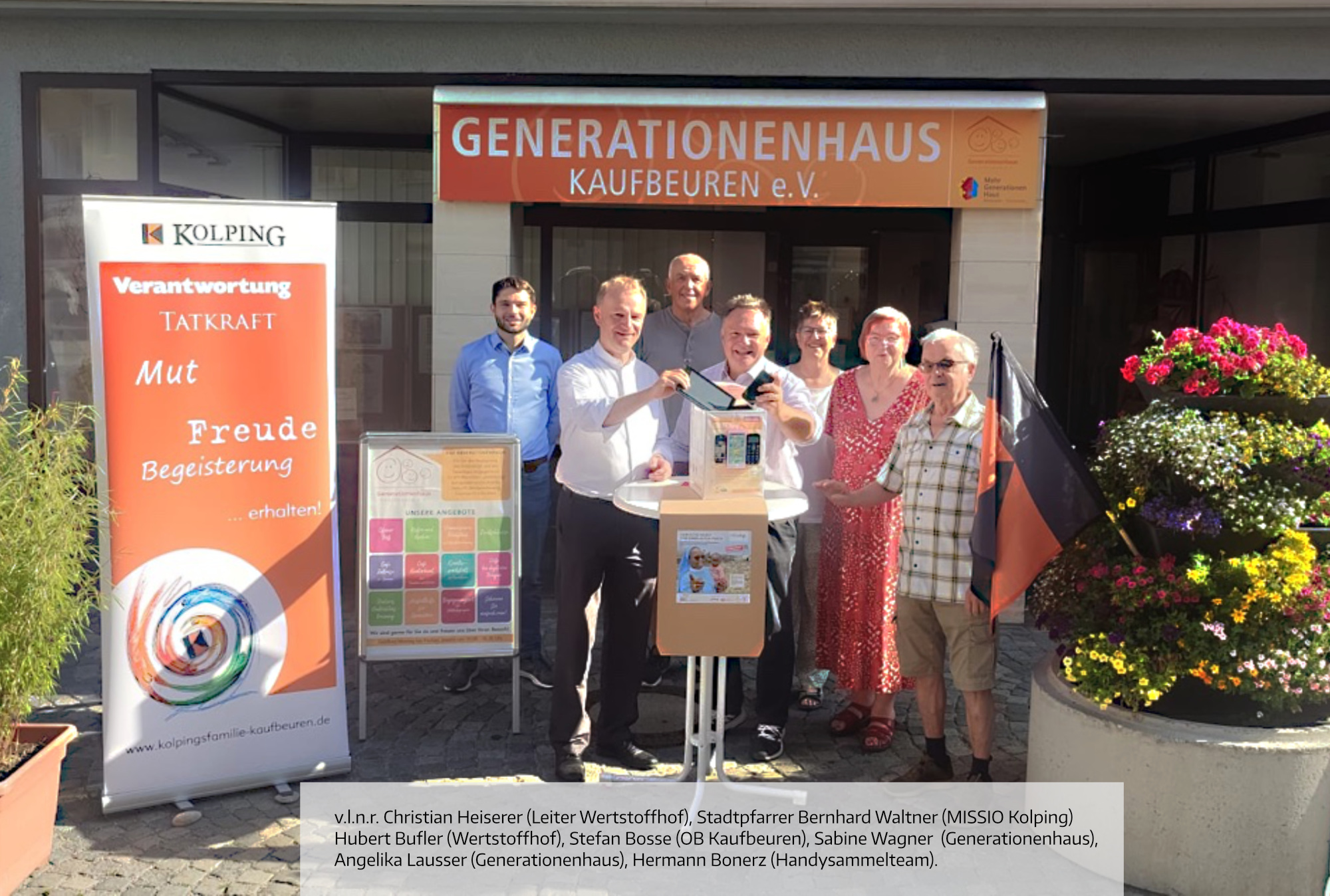 15.000 Handy Sammelaktion